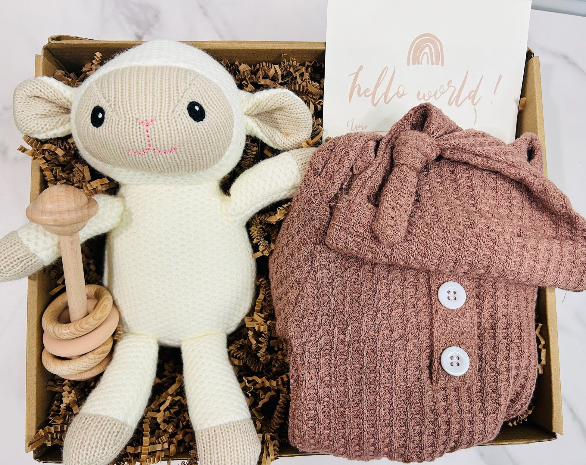 a sweet gift for a new baby. Perfect for real estate agents to send to clients to celebrate!
