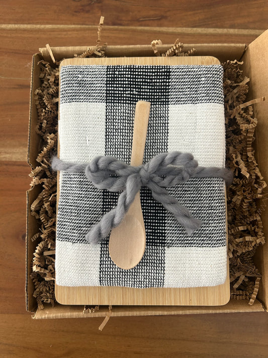 realtor, realtor  client check-in, small gift from realtor, homey gift, kitchen gift, thank you gift, housewarming gift