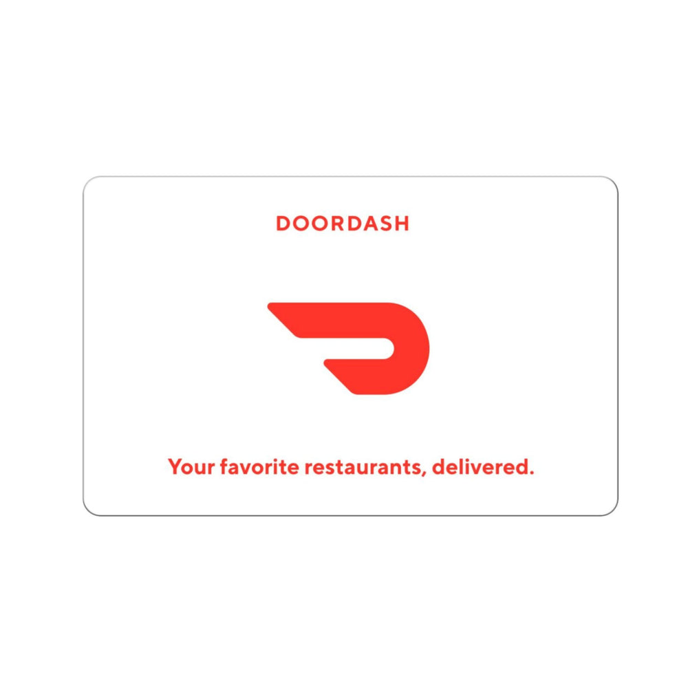 DoorDash- gift card (add to any gift)